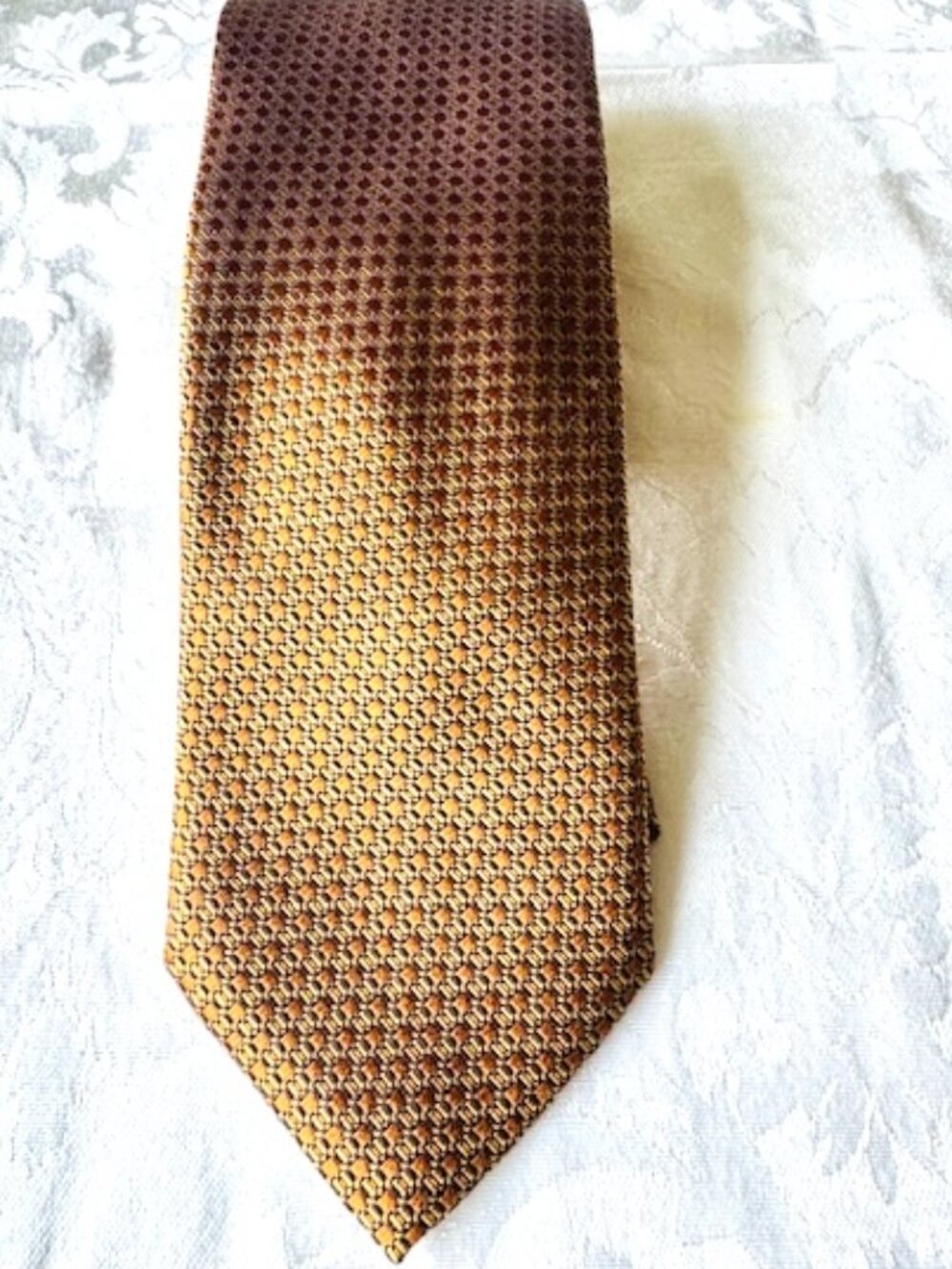 Canali Men's Tonal Jacquard Silk Tie